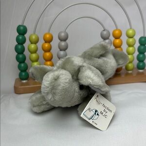 NWT Vintage Gray Plush Ellie Elephant from MJC Toy